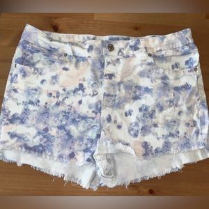 NWOT Multi Colored Jean Shorts - Pink, Purple, Blue - Offers Welcome!!
